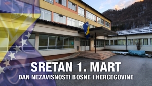 Čestitka povodom 1. marta - Dana nezavisnosti Bosne i Hercegovine