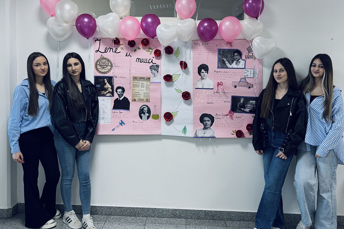 Međunarodni dan žena obilježen kroz nastavu fizike: Najistaknutije žene u nauci