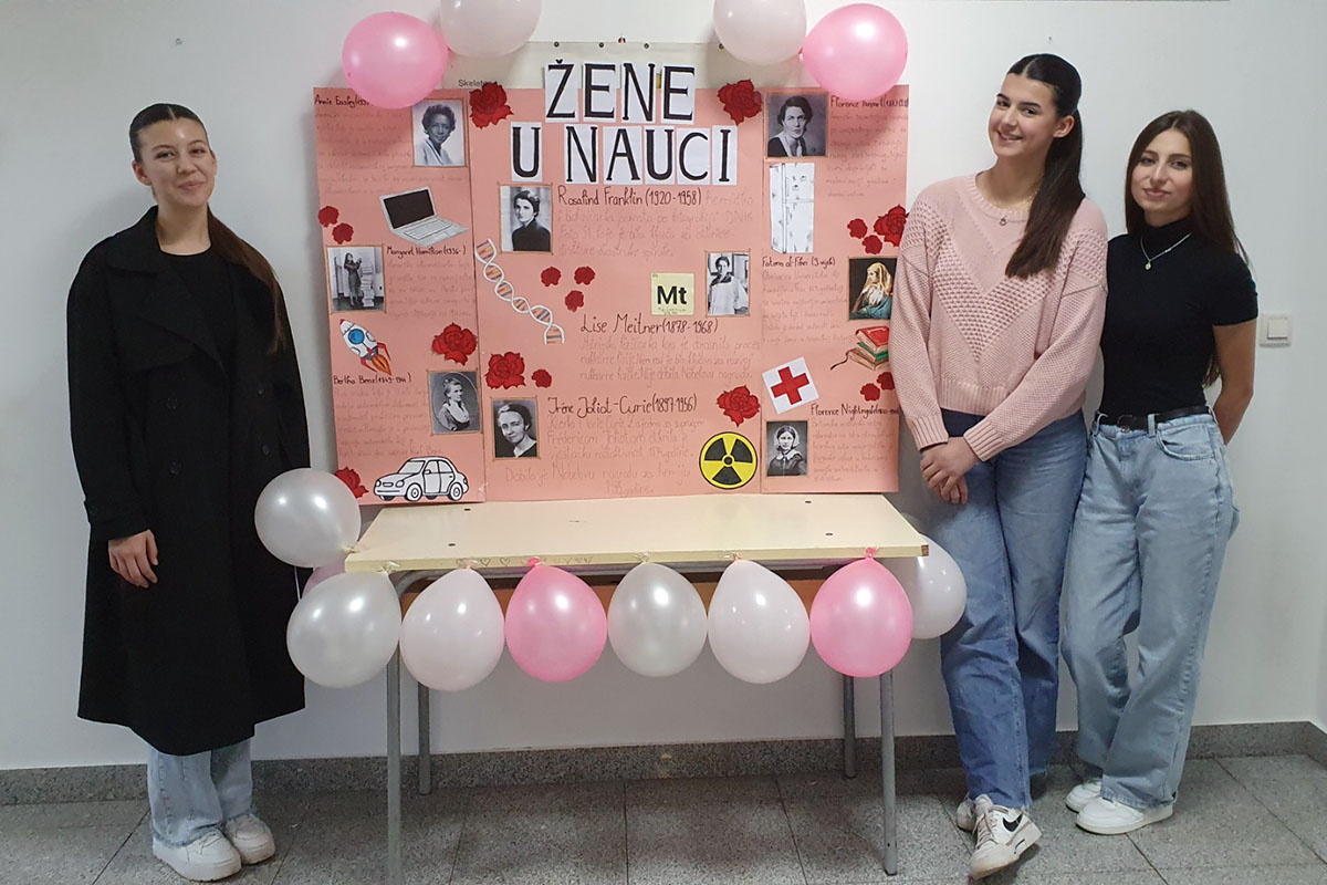 Međunarodni dan žena obilježen kroz nastavu fizike: Najistaknutije žene u nauci
