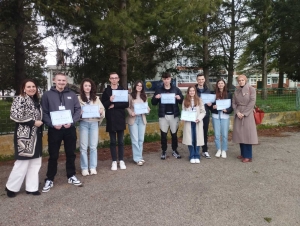 Naša škola osvojila drugo mjesto ekipno na kantonalnom takmičenju iz fizike