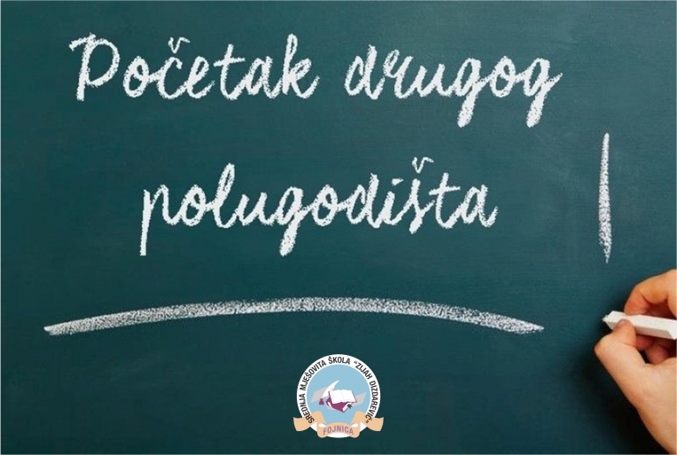 Obavijest o početku nastave u drugom polugodištu