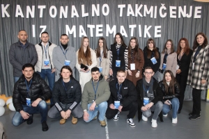 Učenik Benjamin Japaur osvojio 3. mjesto na Kantonalnom takmičenju iz matematike